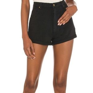 ROLLAS High-waisted Duster Jean Shorts black 30 rolla’s denim